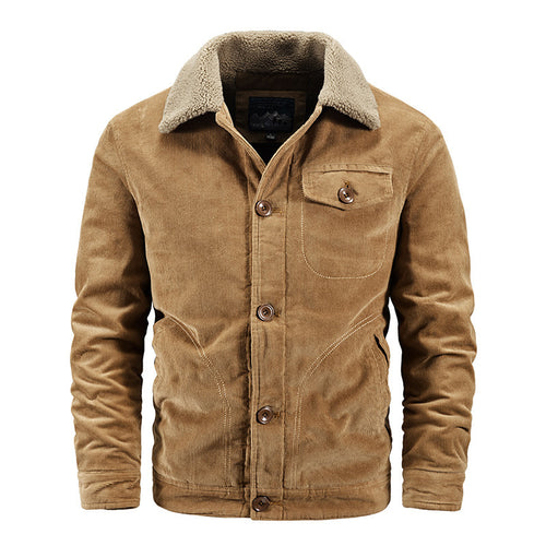 Herren Modische Cordjacke Echo Archiv