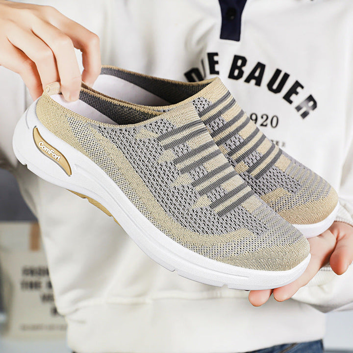 Damen Komfortable Slip-On Sneakers mit elastischem Obermaterial Echo Archiv