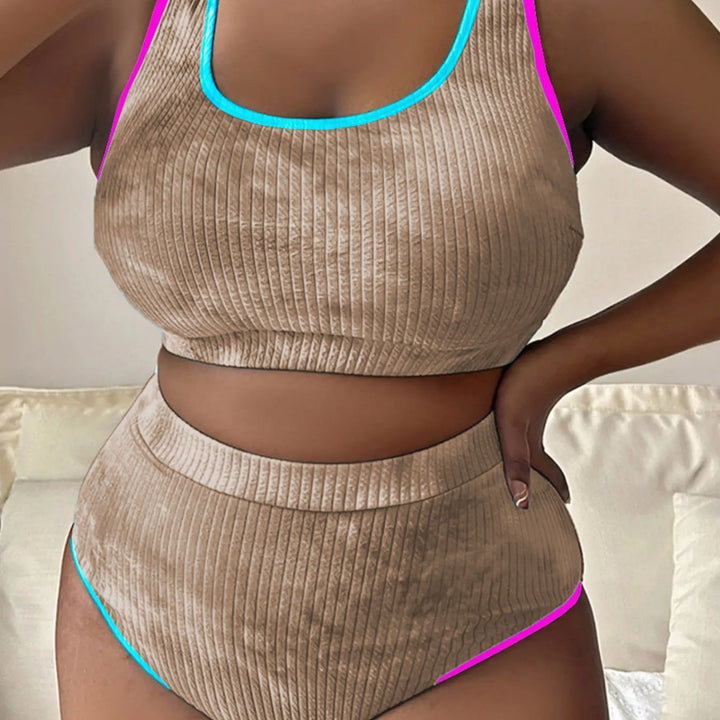 Damen Sportiv geschnittenes Bikini-Set Echo Archiv