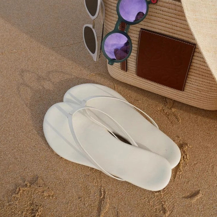 Damen Zehentrenner-Sandalen mit ergonomischem Fußbett und rutschfester Sohle Echoarchiv 1777487412
