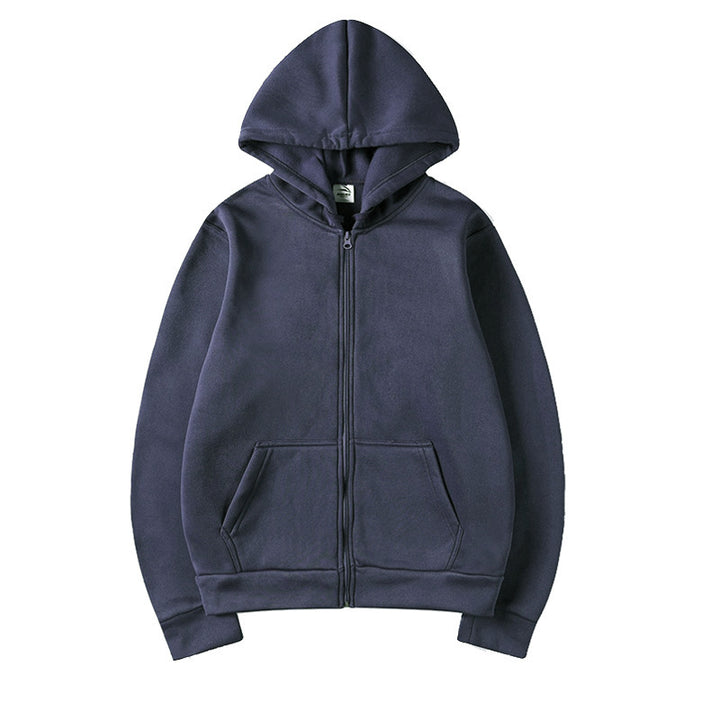 Damen Sportlicher Kapuzenpullover mit durchgehendem Reißverschluss und Tasche Echoarchiv