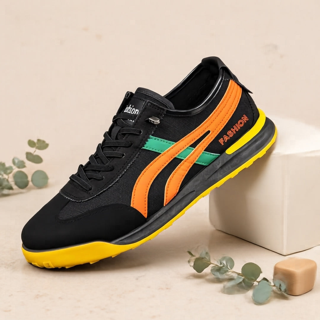 Herren Sportliche Sneakers mit atmungsaktiven Einsätzen Echoarchiv