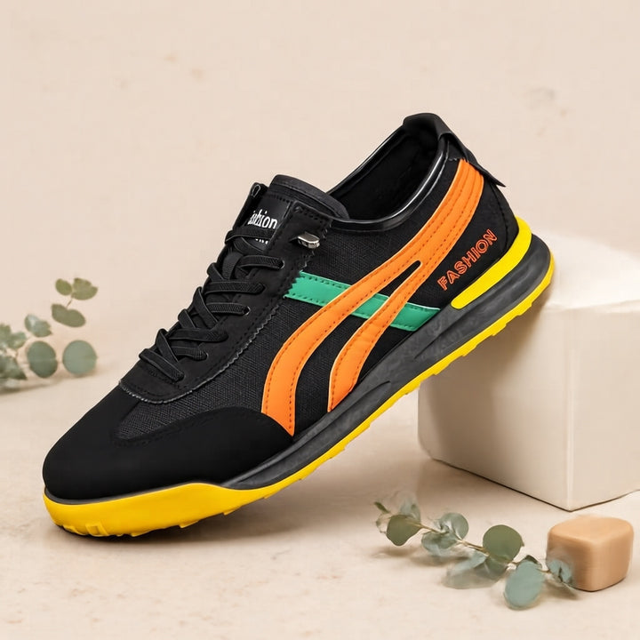 Herren Sportliche Sneakers mit atmungsaktiven Einsätzen Echoarchiv