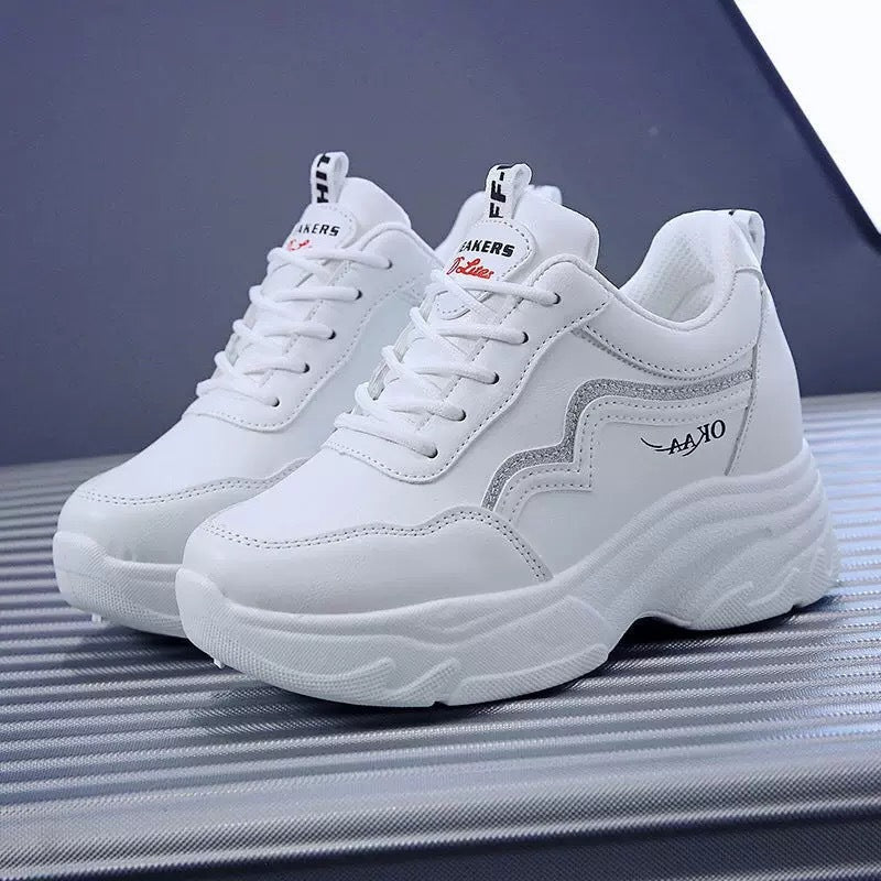Damen Sportliche Sneakers mit modischem Plateau und atmungsaktivem Obermaterial Echo Archiv