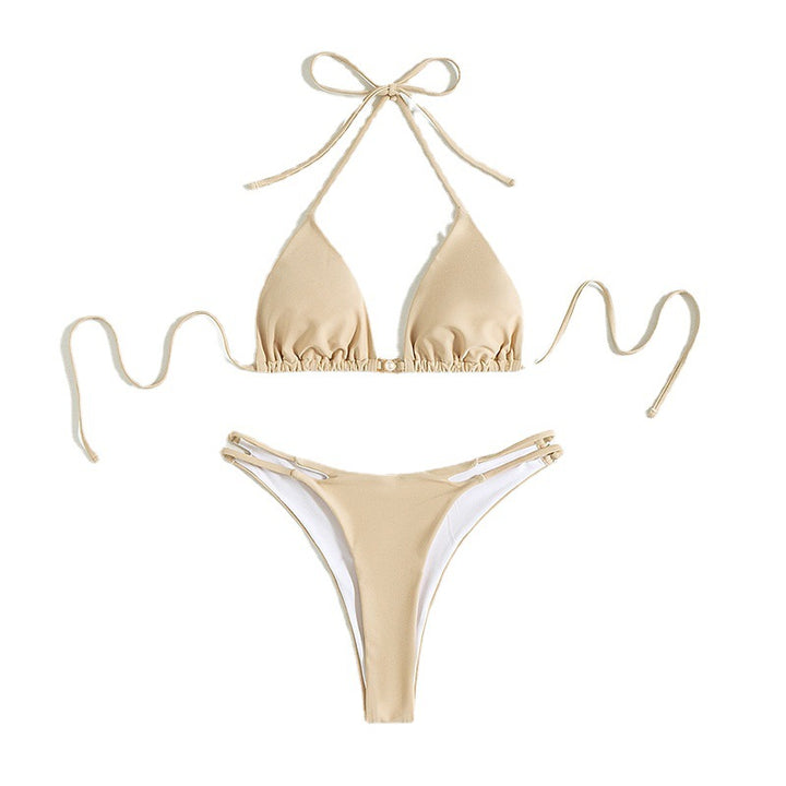 Damen Triangel-Bikini mit raffiniertem Bindegürtel Echo Archiv