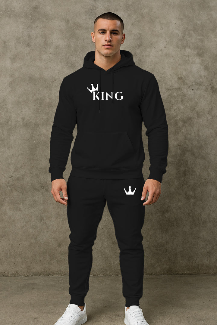 Herren hochwertiger Hoodie und Jogginghose Set Echoarchiv