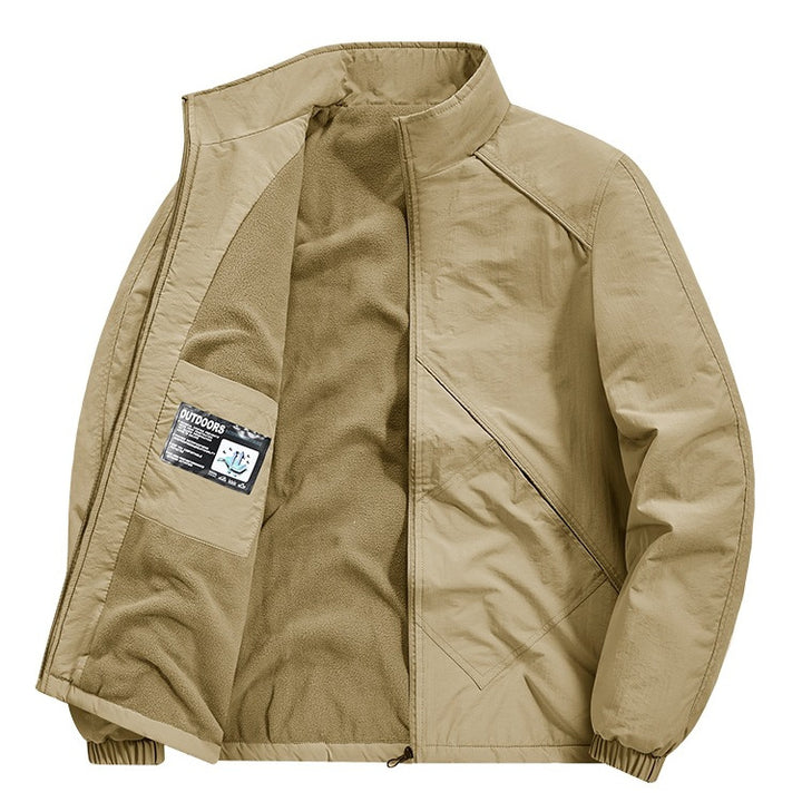 Herren Leichte Übergangsjacke mit Fleece-Futter Echo Archiv