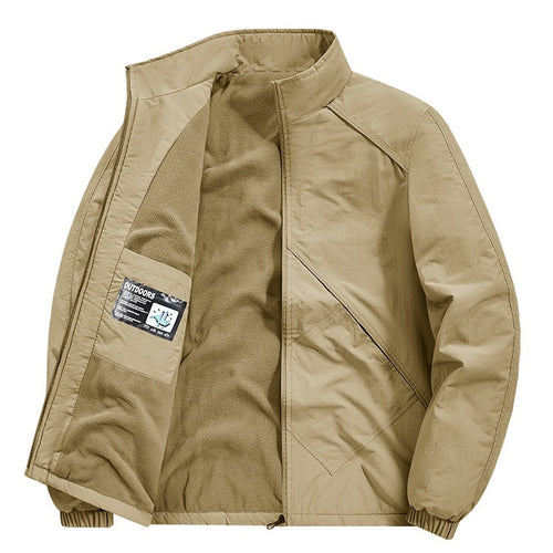 Herren Leichte Übergangsjacke mit Fleece-Futter Echo Archiv