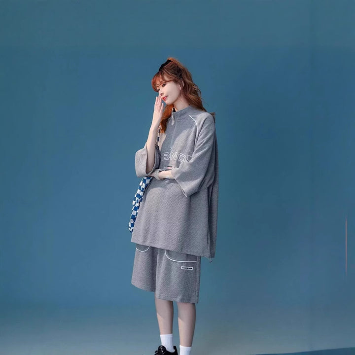Damen Sportliches Oversized Set Echoarchiv