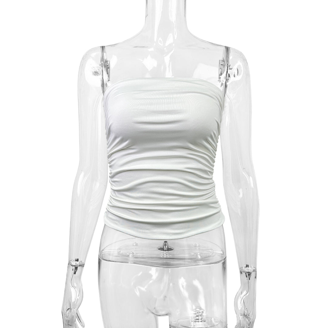 Damen Figurumspielendes Bandeau-Oberteil mit raffinierten Raffungselementen Echo Archiv