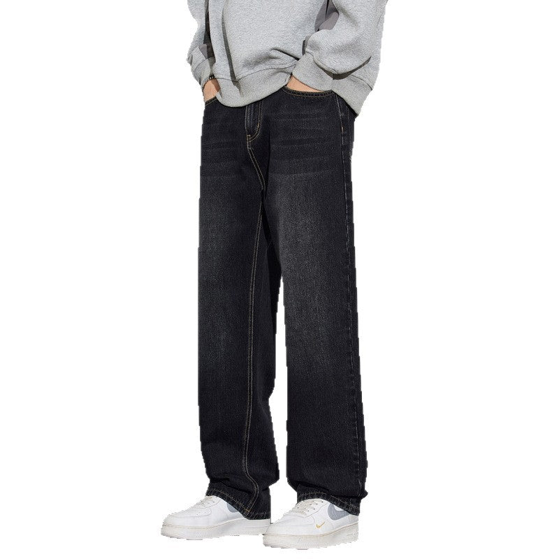 Herren Weite Denim-Jeans im Vintage-Look mit tiefer Leibhöhe und lässiger Passform Echo Archiv