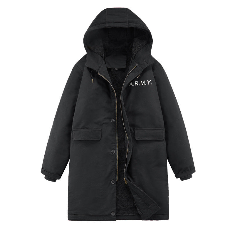 Herren Lange Parkajacke Echo Archiv