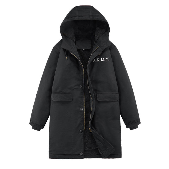 Herren Lange Parkajacke Echo Archiv