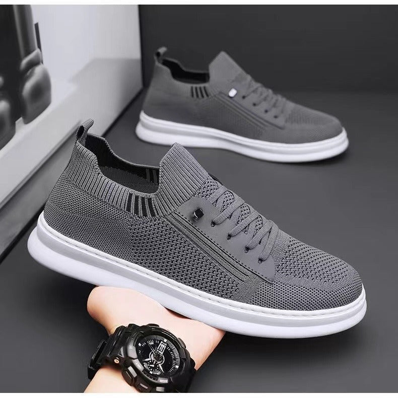 Damen Sportliche Sneakers mit atmungsaktiver Strickoberfläche und flexibler Sohle Echo Archiv