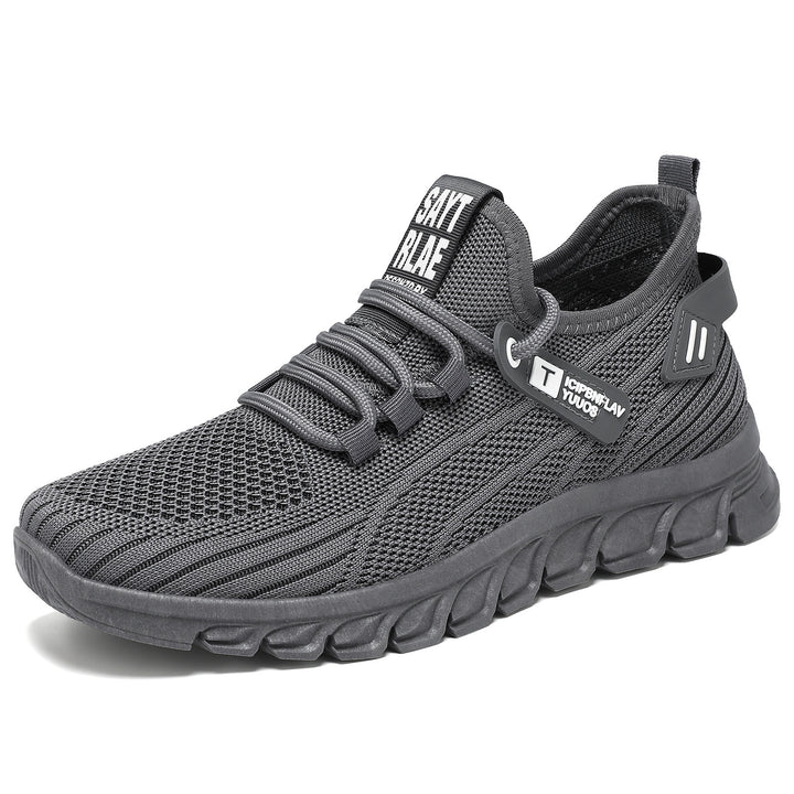 Herren nan atmungsaktiver Strick-Chunky-Sneaker mit elastischem Einstieg, stabiler Dämpfungssohle und Zuglasche Echo Archiv