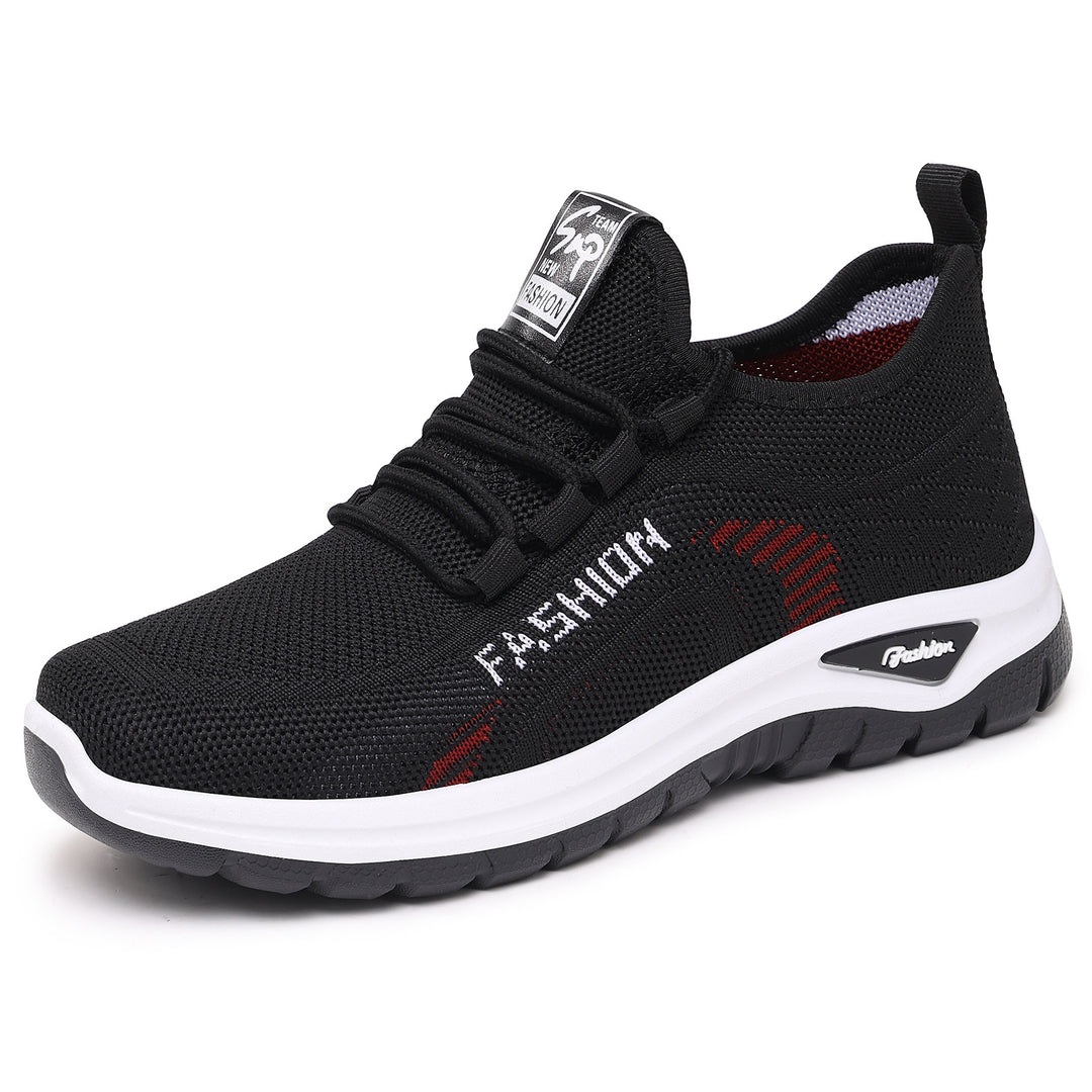 Damen nan Slip-On Lauf- und Alltagsschuh aus nahtlosem Strick mit ergonomischer Stoßdämpfung Echo Archiv