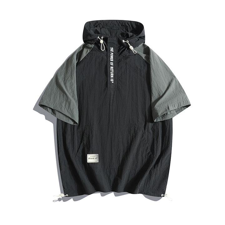 Herren Leichte Windbreaker-Jacke Echo Archiv