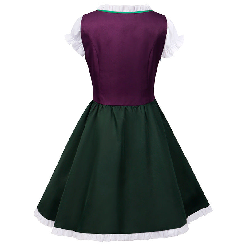Damen nan traditionelles Dirndlkleid mit besticktem Mieder, geraffter Schürze und Carmenbluse Echo Archiv