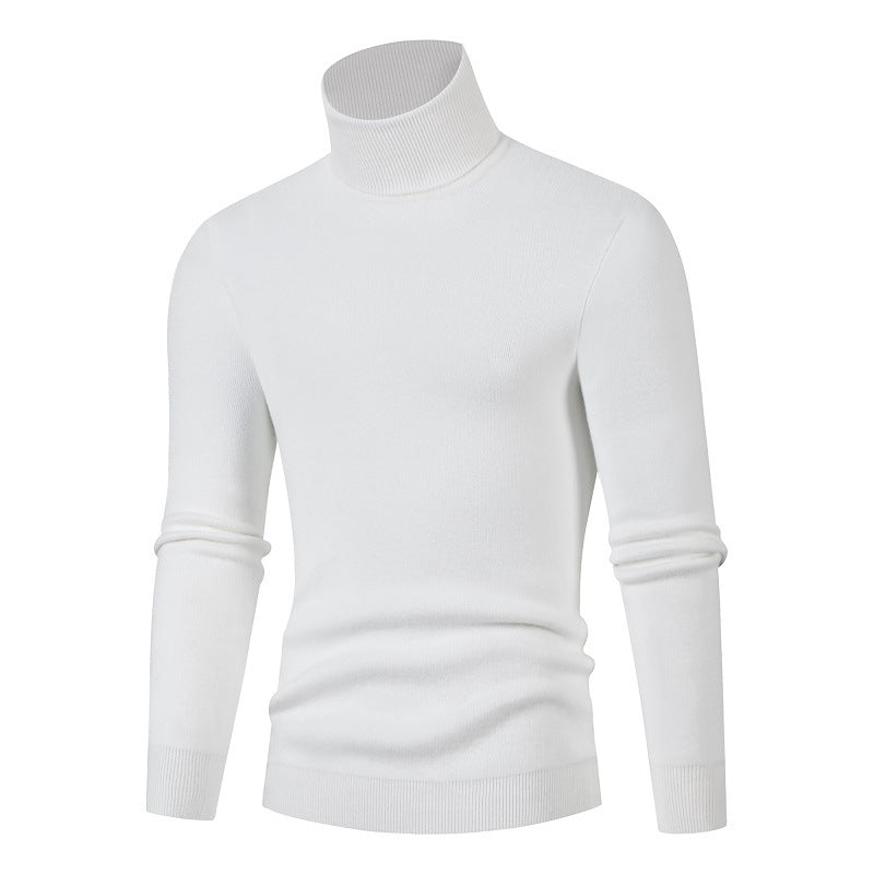 Herren Rollkragenpullover aus weichem Material Echoarchiv