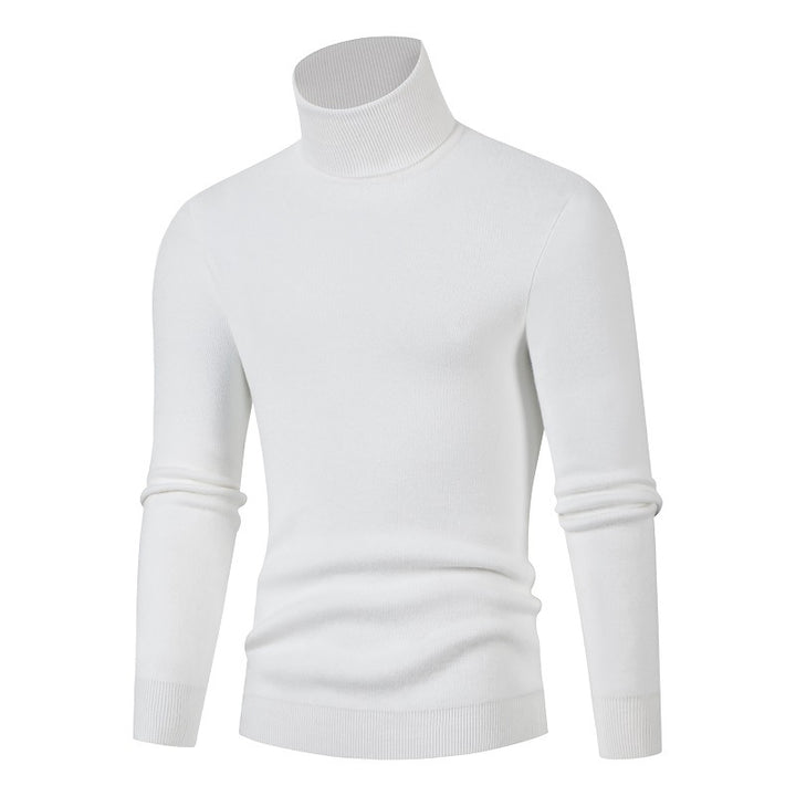 Herren Rollkragenpullover aus weichem Material Echoarchiv