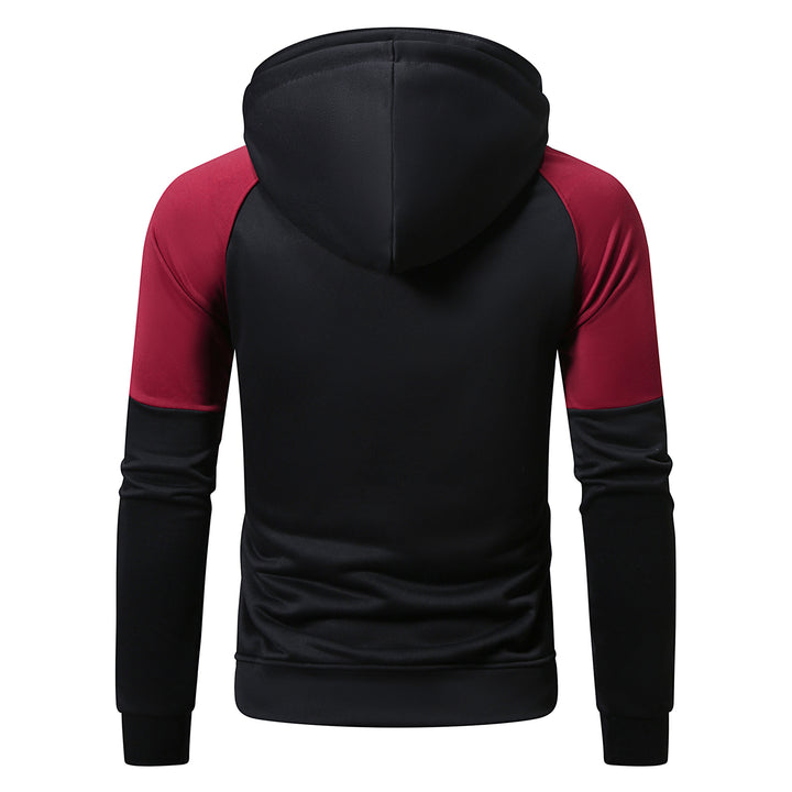 Herren sportlicher Kapuzenpullover mit einzigartigem Farbblock-Design Echoarchiv