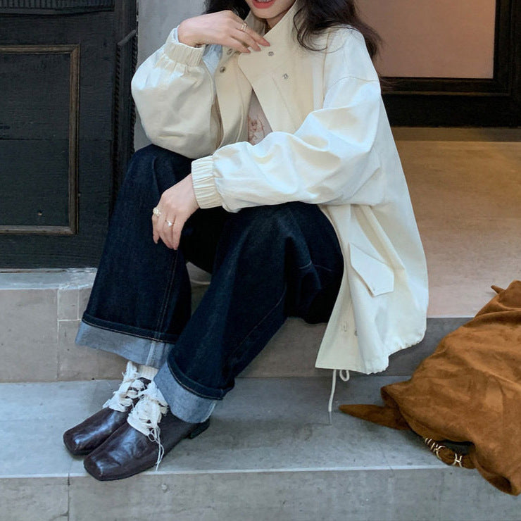 Damen Lässige und stylische Übergangsjacke Echoarchiv