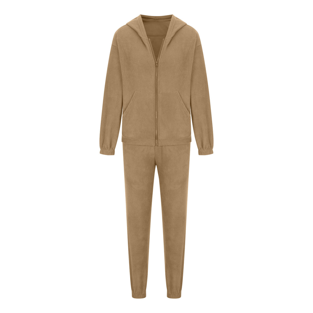 Damen oversized Kapuzenpullover-Set mit Cargo-Jogginghose – Auréline