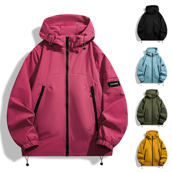 Herren Moderner Allwetter-Hoodie mit Wind- und Wasserabweisender Membran Echo Archiv