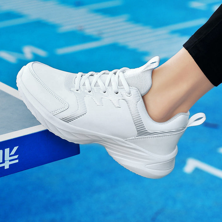 Unisex nan urbaner Komfort-Sneaker mit gepolsterter Keilsohle atmungsaktiver Meshzunge und robustem Kunstlederbesatz Echo Archiv