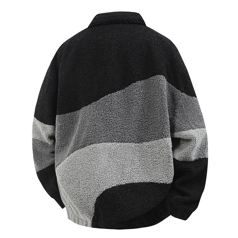 Damen Flauschige Fleecejacke – Célinea