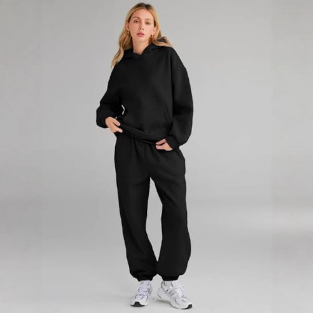 Damen Lässiger und bequemer Hoodie- und Jogginganzug Echo Archiv
