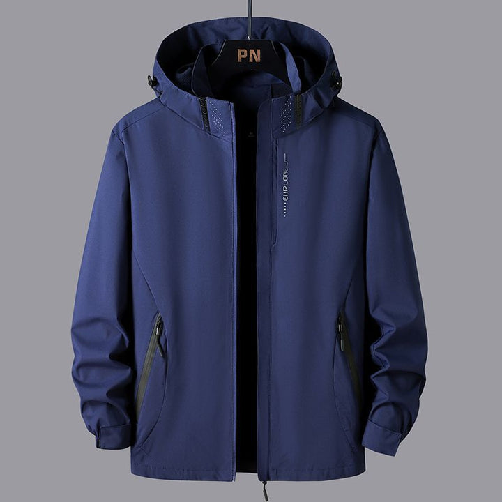 Echoarchiv | Unisex Wasserdichte Jacke mit Kapuze