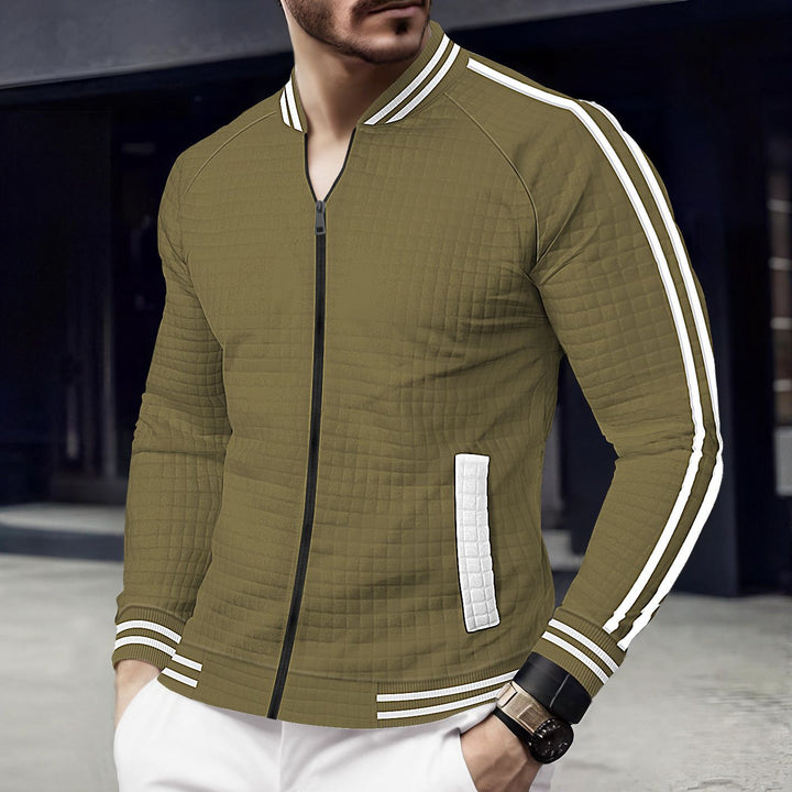 Herren sportliche Steppjacke mit modernem Schnitt und praktischen Reißverschlusstaschen Echoarchiv