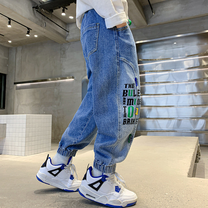 Unisex lässige Baggy-Hose mit einzigartigem Schriftzug Echo Archiv