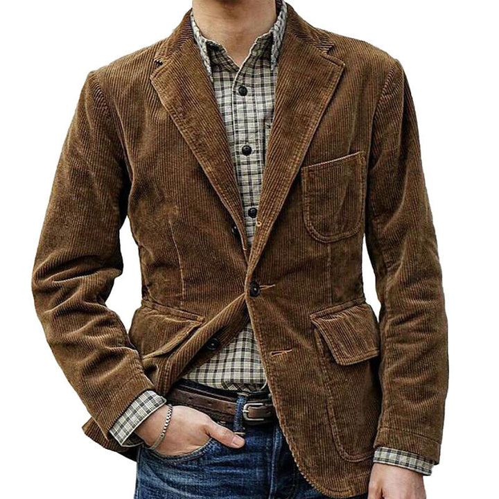 Herren Cordblazer mit modernem Schnitt Echoarchiv