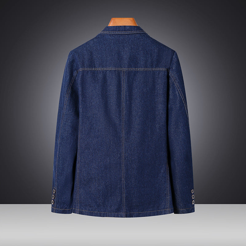 Damen Modische Denim Blazerjacke Echo Archiv