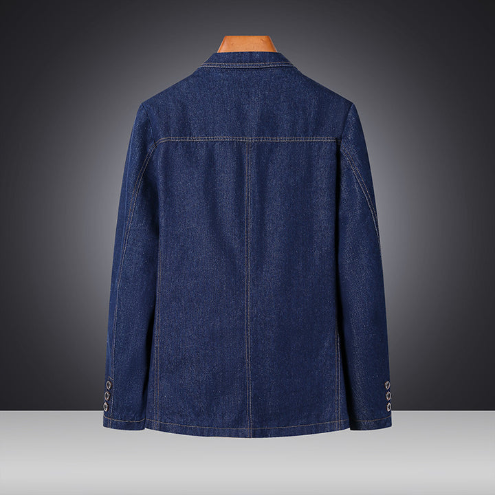 Damen Modische Denim Blazerjacke Echo Archiv