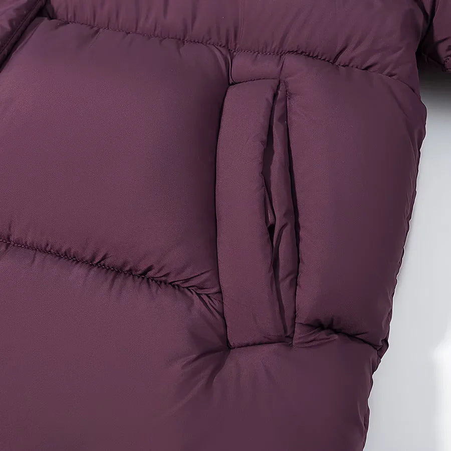 Damen nan gesteppte Kapuzen-Pufferjacke im Oversize-Boxy-Schnitt Echo Archiv