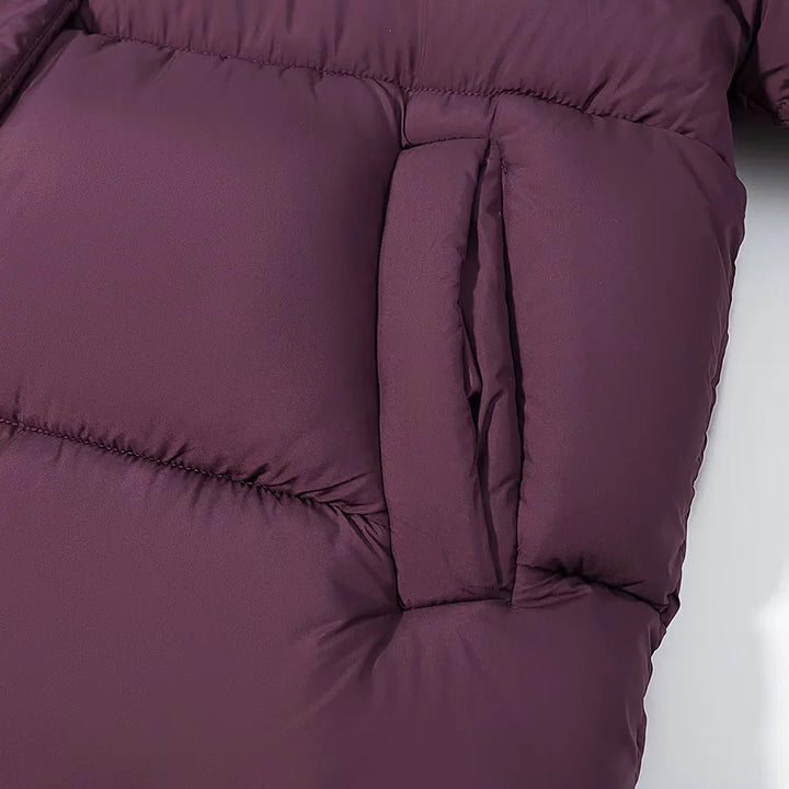 Damen nan gesteppte Kapuzen-Pufferjacke im Oversize-Boxy-Schnitt Echo Archiv