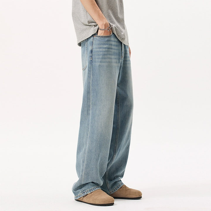 Herren Lässige und bequeme Weitgeschnittene Jeans Echo Archiv