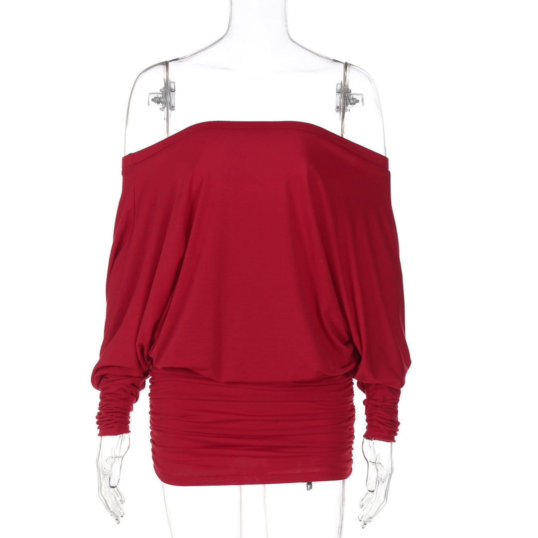 Damen Off-Shoulder Minikleid mit lässigem Schnitt und weichem Material Echo Archiv
