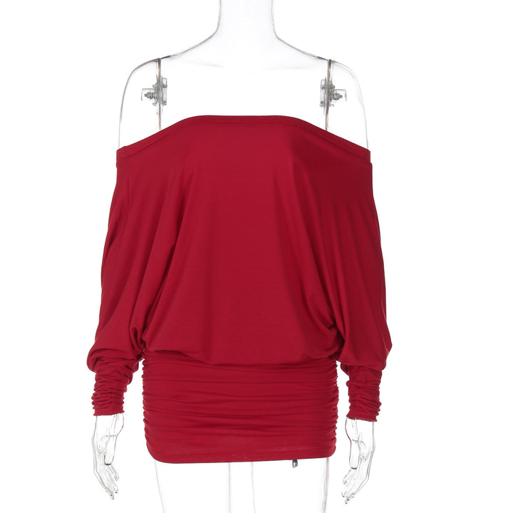Damen Off-Shoulder Minikleid mit lässigem Schnitt und weichem Material Echo Archiv