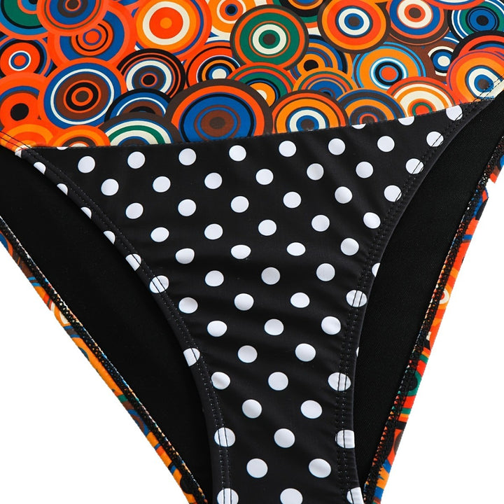 Damen Triangel-Bikini mit modischem Punkten-Design Echo Archiv