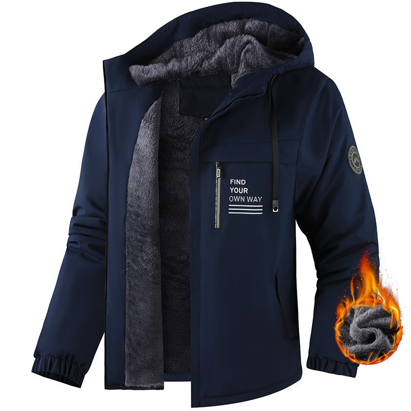 Herren Funktionsjacke mit hohem Kragen Echo Archiv