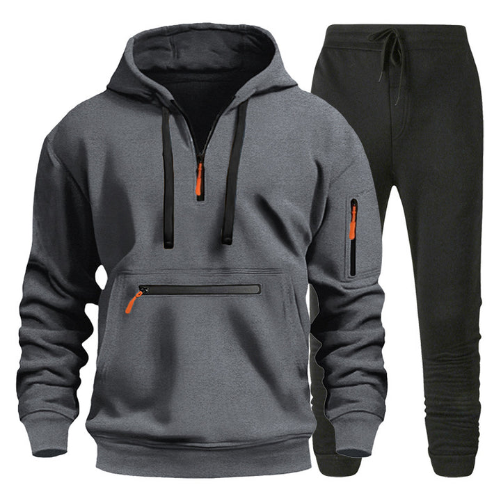 Herren Sportlicher Hoodie mit Jogginghose Echoarchiv