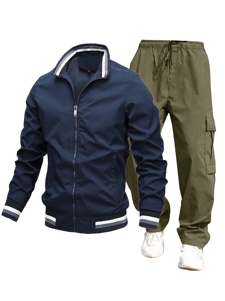 Herren Sportliche Jacke und Cargo-Hosen Echo Archiv