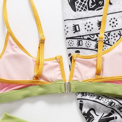 Damen Sportlicher Bikini Echo Archiv