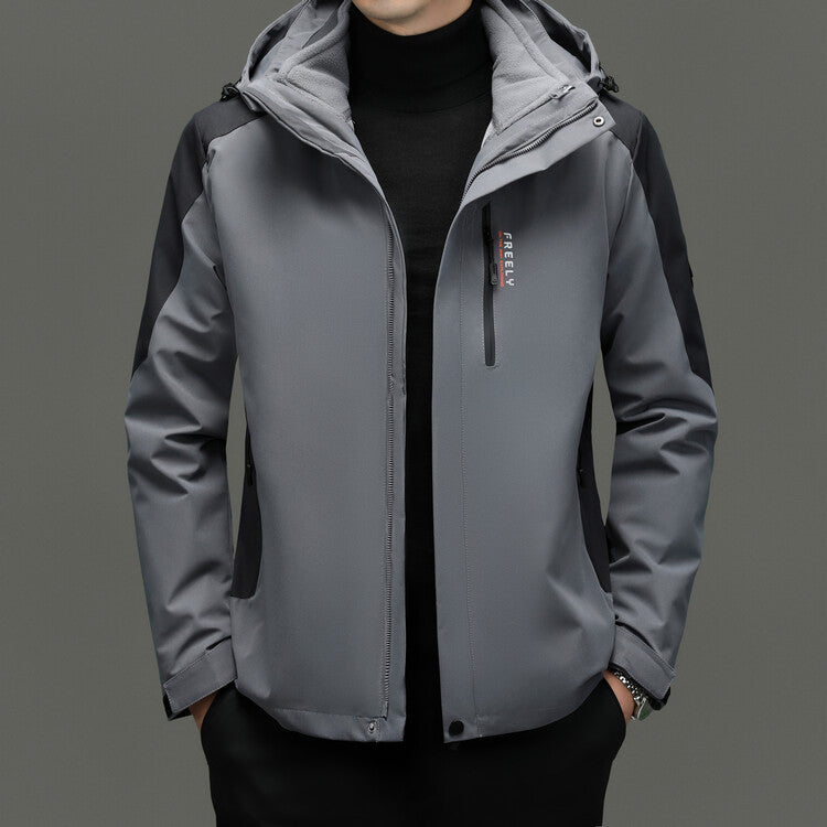 Herren Funktionsjacke mit innovativen wasserabweisenden Eigenschaften Echoarchiv