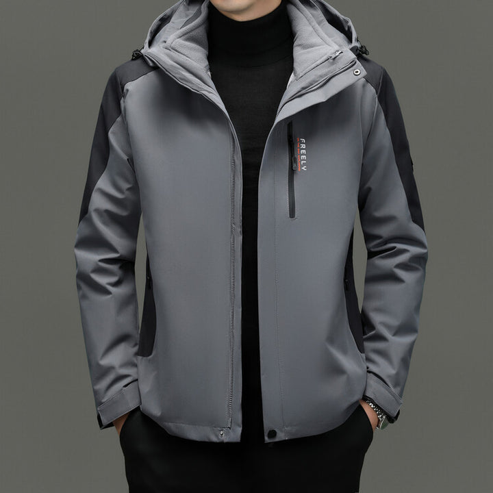 Herren Funktionsjacke mit innovativen wasserabweisenden Eigenschaften Echoarchiv