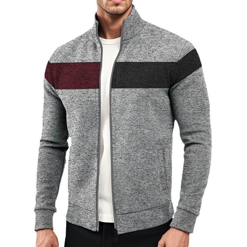 Herren Sportjacke mit modernem Schnitt und funktionalem Reißverschluss Echoarchiv